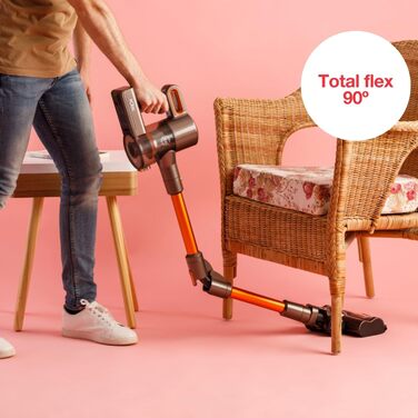 Електричний акумуляторний повітродув Solac Turbobat Digital Flex AE2515, 29.6V, 200W, металевий корпус, колір: мідний