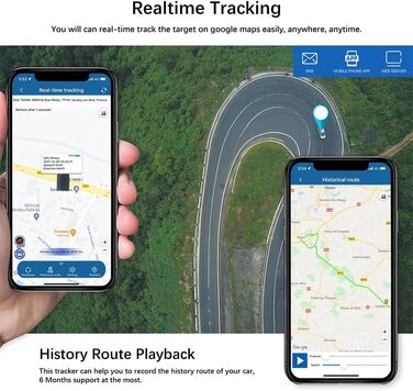 GPS трекер для авто TKMARS 4G, 20000 мА·год, магнітний, водонепроникний IP67, велика дальність, без підписки, кілька режимів сигналізації, безкоштовний додаток