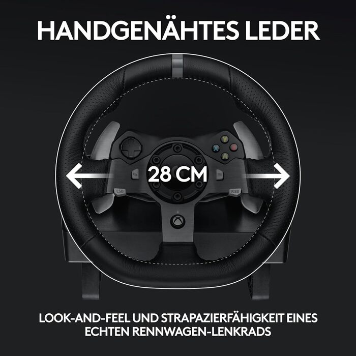 Рульове колесо Logitech G920 Driving Force для Xbox та PC + крісло Playseat Challenge X Edition, чорний, EU Plug