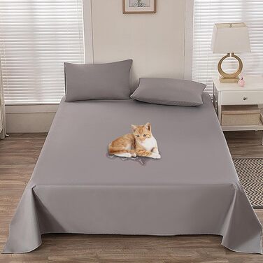 Водонепроникний килимок для собак Menayoda 200 x 230 см. Захист диванів та ліжок від бруду та сечі. Антиковзаюча, миюча підстилка для собак та котів.