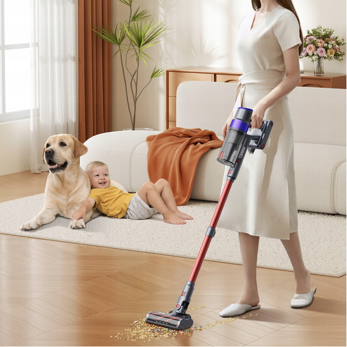 Вертикальний пилотяг Laresar ELITE V8 2025, червоний