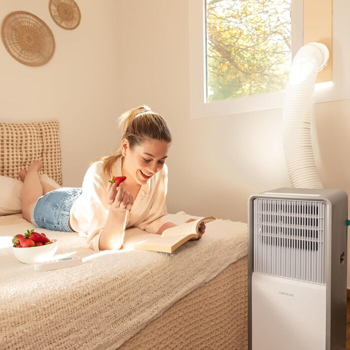 Мобільний кондиціонер Cecotec ForceClima 9000 BTU з тепловим насосом, Wi-Fi, LED-дисплеєм та пультом керування