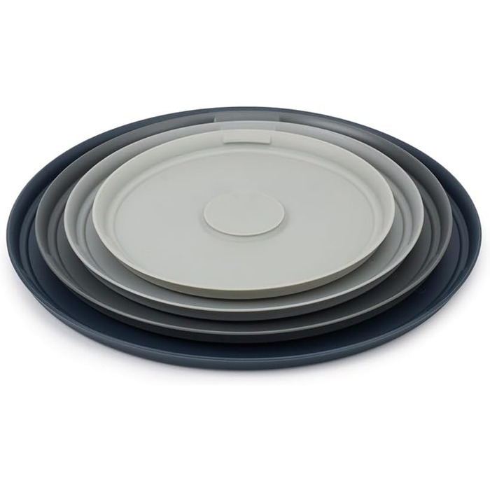 Joseph Joseph 4-Piece Stainless Steel Bowls with Lids - Stainless Steel, Silver