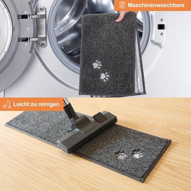 BEQHAUSE Килимки на сходи нековзні, 15 шт., машинне прання, самоклеючі, для дітей, літніх людей та домашніх тварин, 100% поліестер, TPE-підкладка, 22x70 см, темно-сірий, 15 шт.