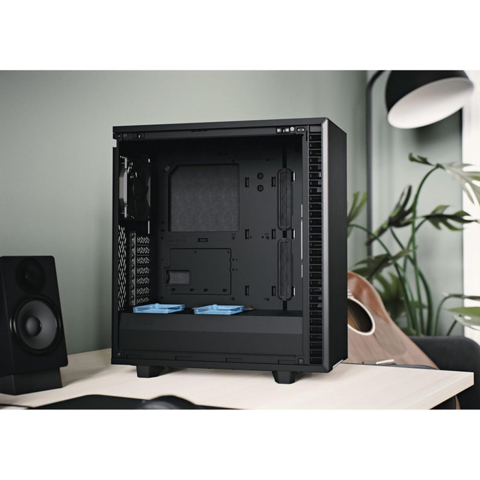 Комп'ютерний корпус Fractal Design Define 7 Compact Black - тиха система з алюмінію та сталі