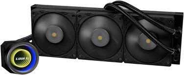 Lian Li Galahad II Trinity - СВО, 360 мм, 3 вентилятори, ARGB, LGA 1700/AM5, Чорний