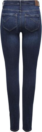 Джинси скінні жіночі ONLY Paola HW Dark Blue Denim 34L