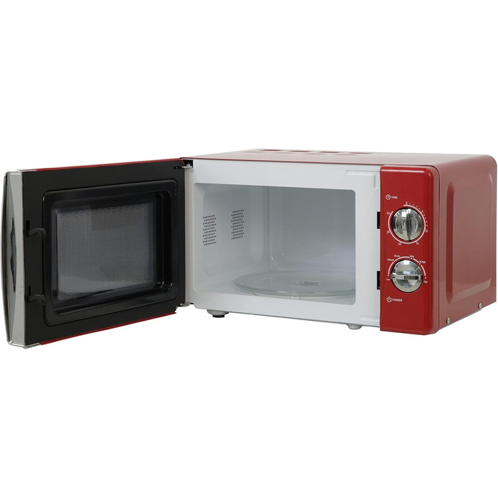 Мікрохвильова піч Russell Hobbs RHMM701R, 17 л, 700 Вт, червона