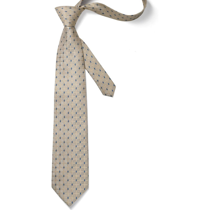 HISDERN Комплект краватки та нагрудного хустинки для чоловіків: стильний бежевий варіант для весілля та особливих подій