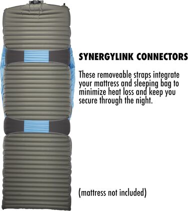 Сплячий мішок Therm-a-Rest Questar, 6°C, Regular, для туризму та кемпінгу