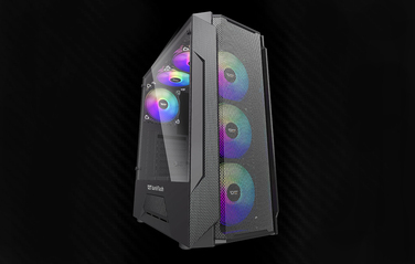 Корпус для комп'ютера Darkflash LEO, чорний, ATX, USB 3.0, Midi Tower