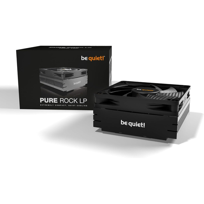 Кулер для CPU be quiet! Pure Rock LP, 100W TDP, 92mm PWM вентилятор, 3 Heatpipes, низькопрофільний, BK034