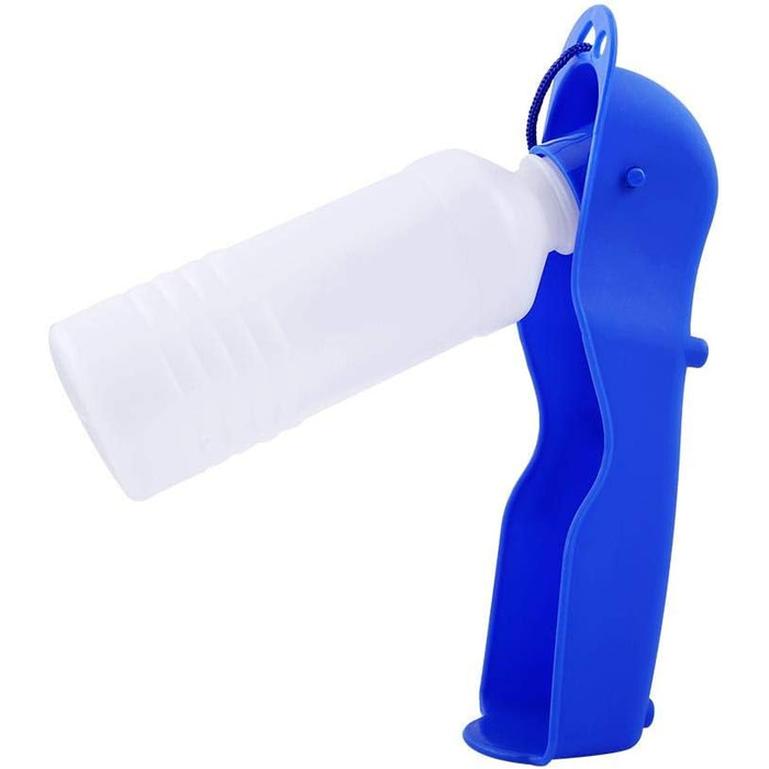 Поїлка для собак у подорожі: складана пляшка для води 250/500 мл. Зручна для собак та котів.