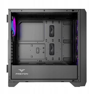 Корпус Preyon Nest Windy+ Midi Tower, чорний