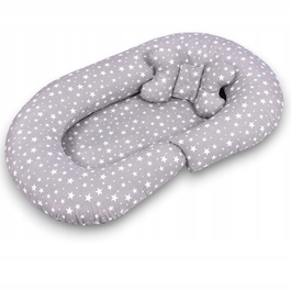 Подушка для вагітних Dreamland Medic багатоколірна, наповнювач — силіконові кульки