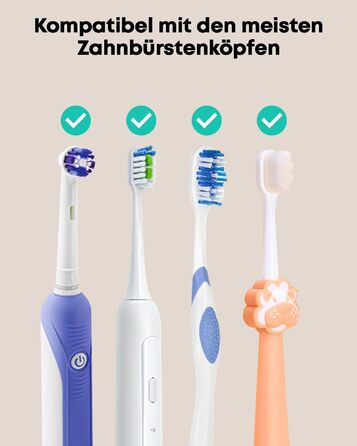 Стерилізатор зубних щіток UV-C та UV-A, настінний тримач з функцією сушіння повітрям, для ванної кімнати, дому та подорожей (білий)