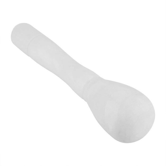 Набір для подрібнення спецій та трав: ступка та пестик DEWIN з неслизьким дном (білий)