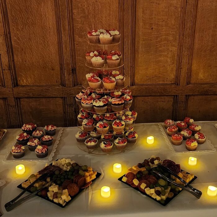 Підставка для тістечок Fhmidic 6-ярусна, прозора акрилова етажерка, 6-рівнева підставка для капкейків, десертів, тортів, для вечірок, днів народжень, дитячих свят, baby shower, кругла - 6-ярусна