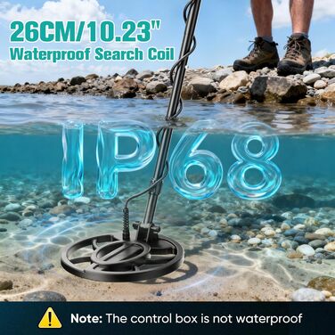 Металодетектор для дорослих та дітей TX910, 5 режимів, водонепроникний IP68, LCD дисплей, чутливий