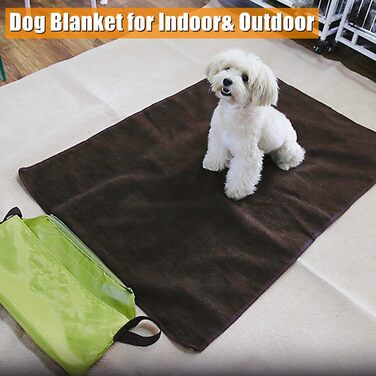 Водонепроникний килимок для тварин Bangminda 100x70 см з сумкою для подорожей та кемпінгу (для собак та котів)