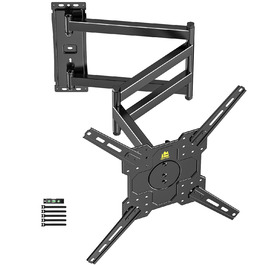 Кронштейн для телевізора FORGING MOUNT поворотний 26-65 дюймів, VESA 400x400, до 35 кг, подовжений 1035 мм