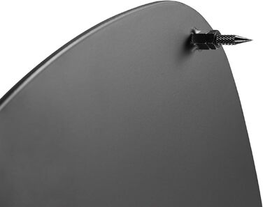 Стійки для акустичних систем my wall HS20L (комплект 2 шт.), висота 78,1 см, витримують до 10 кг, зі спіками та гумовими накладками для килимів та твердих підлог