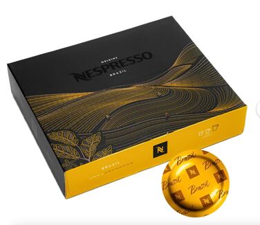 Капсули Nespresso PRO Espresso ORIGIN BRASIL - коробка 50 шт. для професійних систем Nespresso