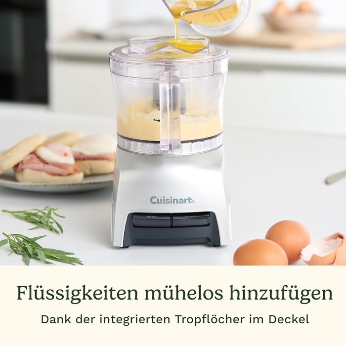 Cuisinart Pixie Chopper: Зеркалеро 0.7л з 2 швидкостями, SmartPower-лезо, BladeLock, компактний, миючий, BPA-free, для соусів, пасти