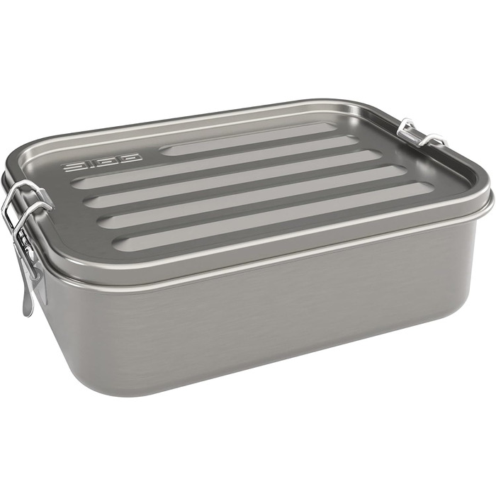SIGG Gemstone Lunchbox, leak-proof lunchbox for office, school, and outdoor use, made from high-quality 18/8 stainless steel for on the go.