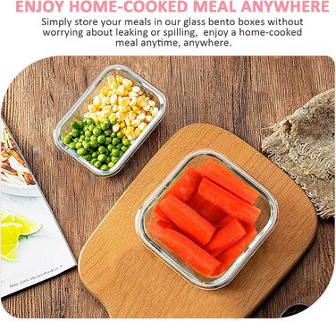 Набір скляних контейнерів Komuee 24 шт. для зберігання продуктів, з кришкою, BPA-free, для мікрохвильової печі та посудомийної машини (рожевий)