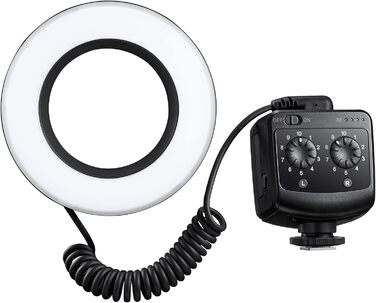 GODOX RING72: LED кільцеве світло для макрозйомки та портретів, 5600K, гнучке, 360°