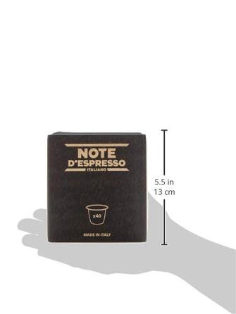Кавові капсули Note D'Espresso зі смаком шоколаду, сумісні з Nespresso, 100 шт (40 шт шоколад)
