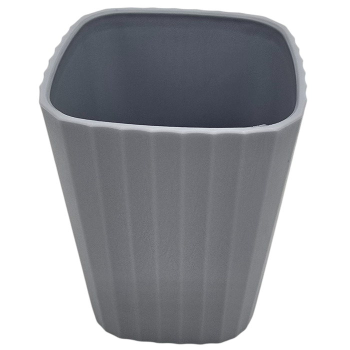 Набір аксесуарів для ванної кімнати та туалету (6 предметів): дозатор, кошик, йоржик — Золотий