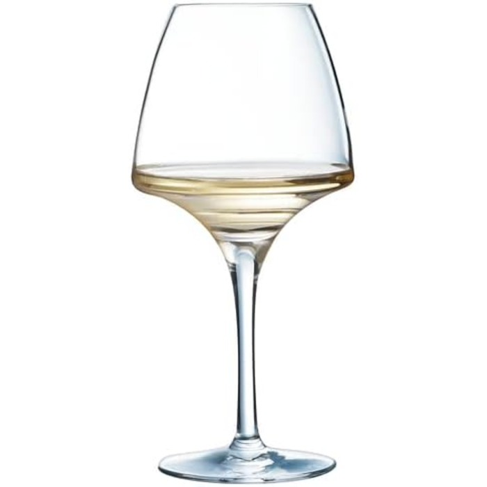 Chef & Sommelier Open Up - Wine Glass 32cl - Set of 6 - Made of Krysta Crystal Glass - Reinforced Packaging - Shine, Transparency, and High Durability