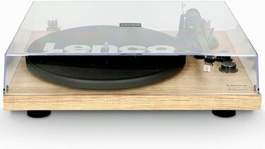 Програвач вінілових пластинок Lenco LBT-188 Bluetooth коричневий (горіх) - Ремінний привід, 2 швидкості, оцифрування на MP3