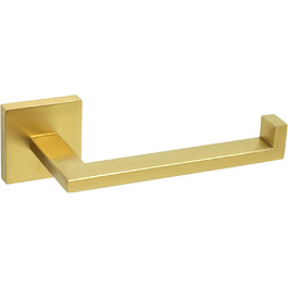 Тримач для туалетного паперу з нержавіючої сталі 304, 15 см. Сучасний настінний тримач для ванної кімнати, туалету та кухні (Золотистий)