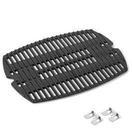 Решітка для гриля Onlyfire з чавуну, сумісна з Weber Q1000, Q120, Q140, Q1200, Q1400 (замінник Weber 7644)