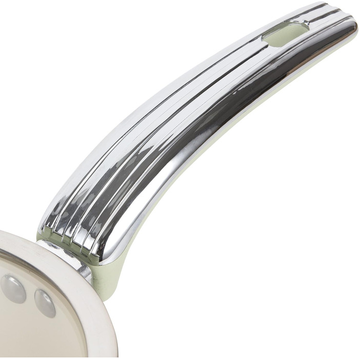 Набір сковорідок Swan SWPS5020GN, 5 шт., ретро-дизайн, алюміній, зелений, 29.5x47x18 см