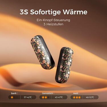 Грілки для рук OCOOPA UT2S Mini, 5200mAh, 2 шт. Магнітні електричні грілки для рук, багаторазові, для кемпінгу та міста