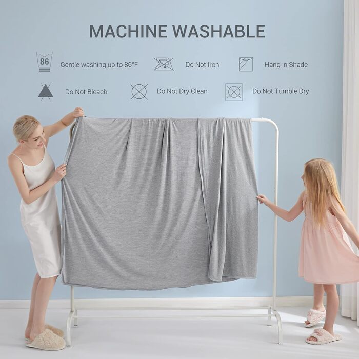 Охолоджуюча ковдра Marchpower Arc-Chill 3.0, 150x200 см (сіра) / 220x240 см - літня, для дому, дитяча, плед для дивана та подорожей