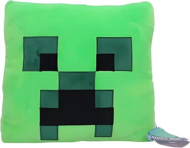 Декоративна подушка Nemesis Now Minecraft, зелена, 40 см