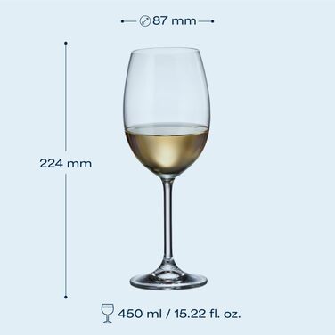 Набір келихів для пива Crystal Bohemia Biergläser 6 шт, 380 мл, кришталь, міцні, стійкі до подряпин - ідеальний подарунок