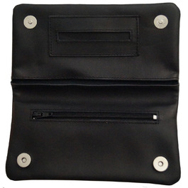 GERMANUS The Spacious Corvus - Made in EU - Leather Tobacco Pouch Tobacco Bag Rolling Pouch Rolling Case Tobacco Case
