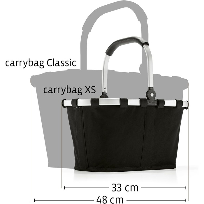 Сумка-шопер Reisenthel Carrybag XS – Стабільний шопер XS формату з практичною внутрішньою кишенею – Елегантний та водовідштовхувальний дизайн (Teddy Sand)