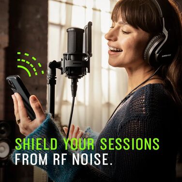 Мікрофон студійний Shure SM4 XLR конденсаторний для вокалу та інструментів, набір SM4-K-KIT