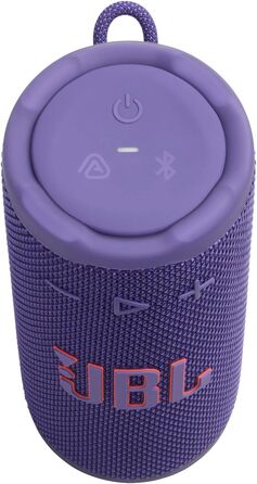 JBL Grip: Портативна Bluetooth колонка з AI Sound Boost, IP68 (водонепроникна), до 14 год роботи, фіолетова