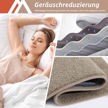 Ковзаючі сходи COSY HOMEER, 15 шт., 70x22 см, самоклеючі, машинне прання, 100% поліестер, TPE-підкладка, для дітей, літніх людей та домашніх тварин