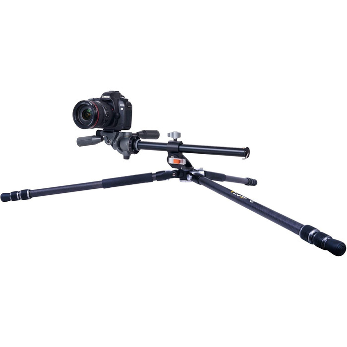Карбоновий штатив Vanguard VEO 3+ 263CP з відкидною центральною колоною та 3-позиційною головкою для фото та відео
