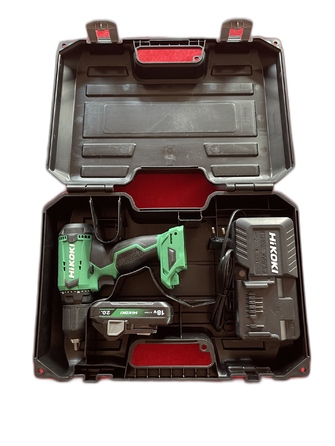 Дриль-шурупокрут Hikoki DS18DA WCZ у кейсі, 2x2,0 Аг, 18 В, 50 Нм