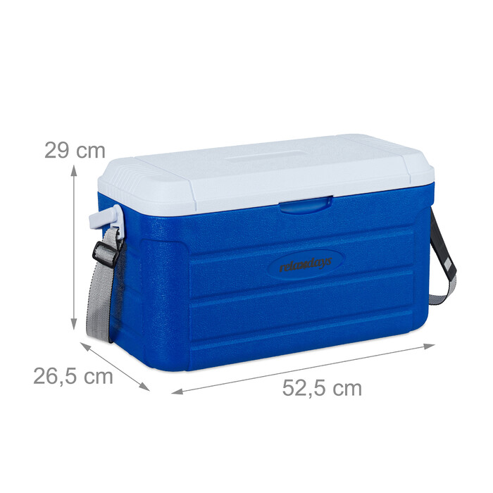 Relaxdays 20 l Cooler Box with Carrying Handle